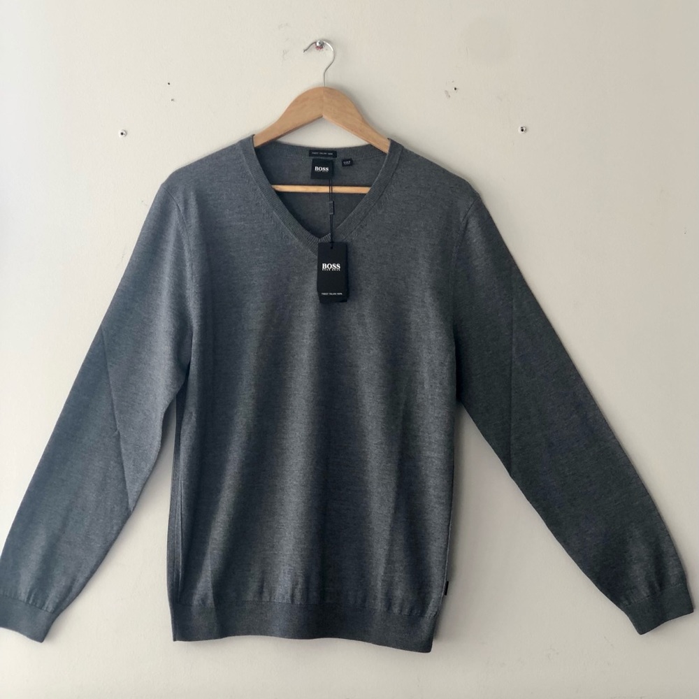 Hugo Boss Charcoal Long Sleeve